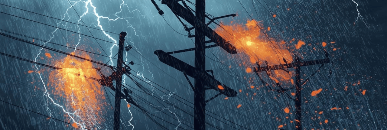 Predicting Power Grid Failures with Weather Data